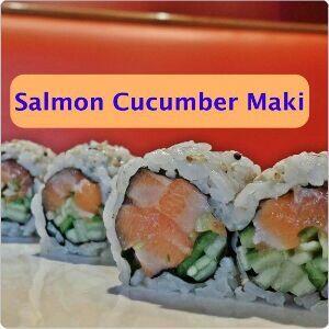 Salmon Cucumber Maki