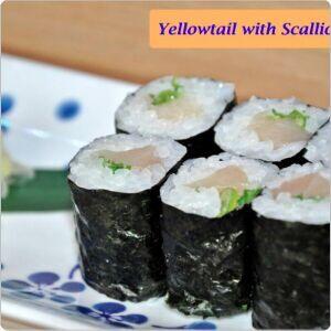 Yellowtail Scallion Maki
