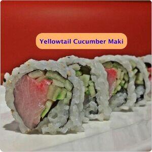 Yellowtail Cucumber Maki