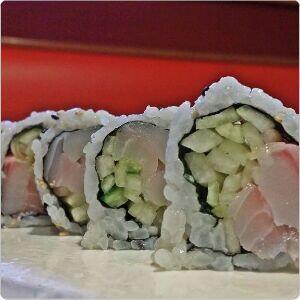 Red Snapper Cucumber Maki