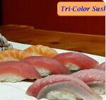 Tri Color Sushi