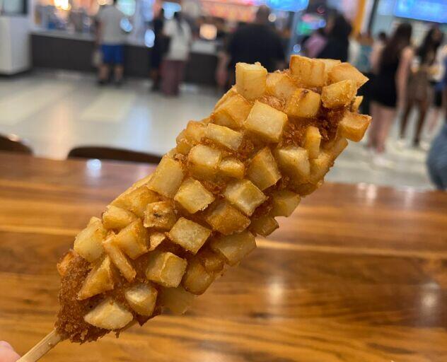 Crispy Potato Corn Dog